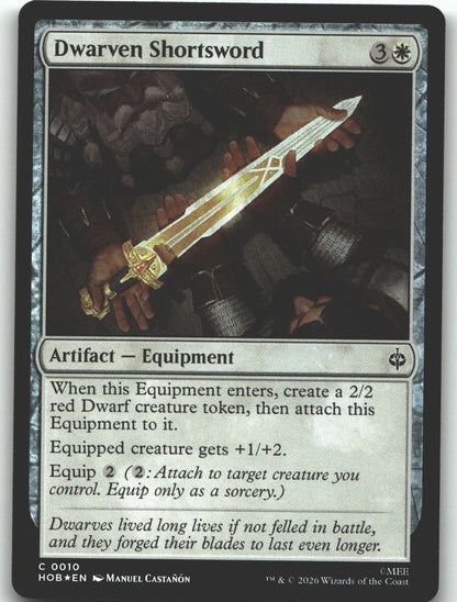 Dwarven Shortsword