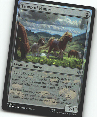 Troop of Ponies