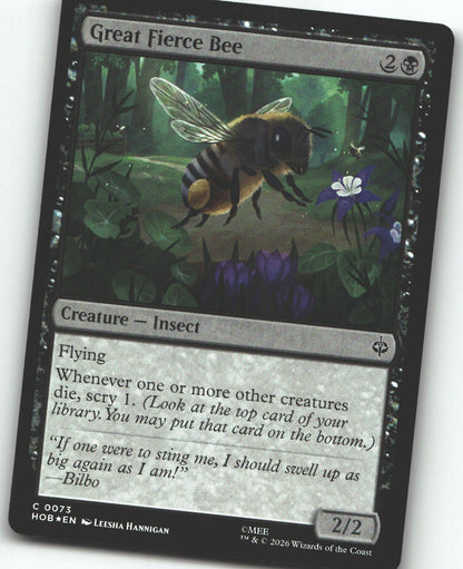 Great Fierce Bee