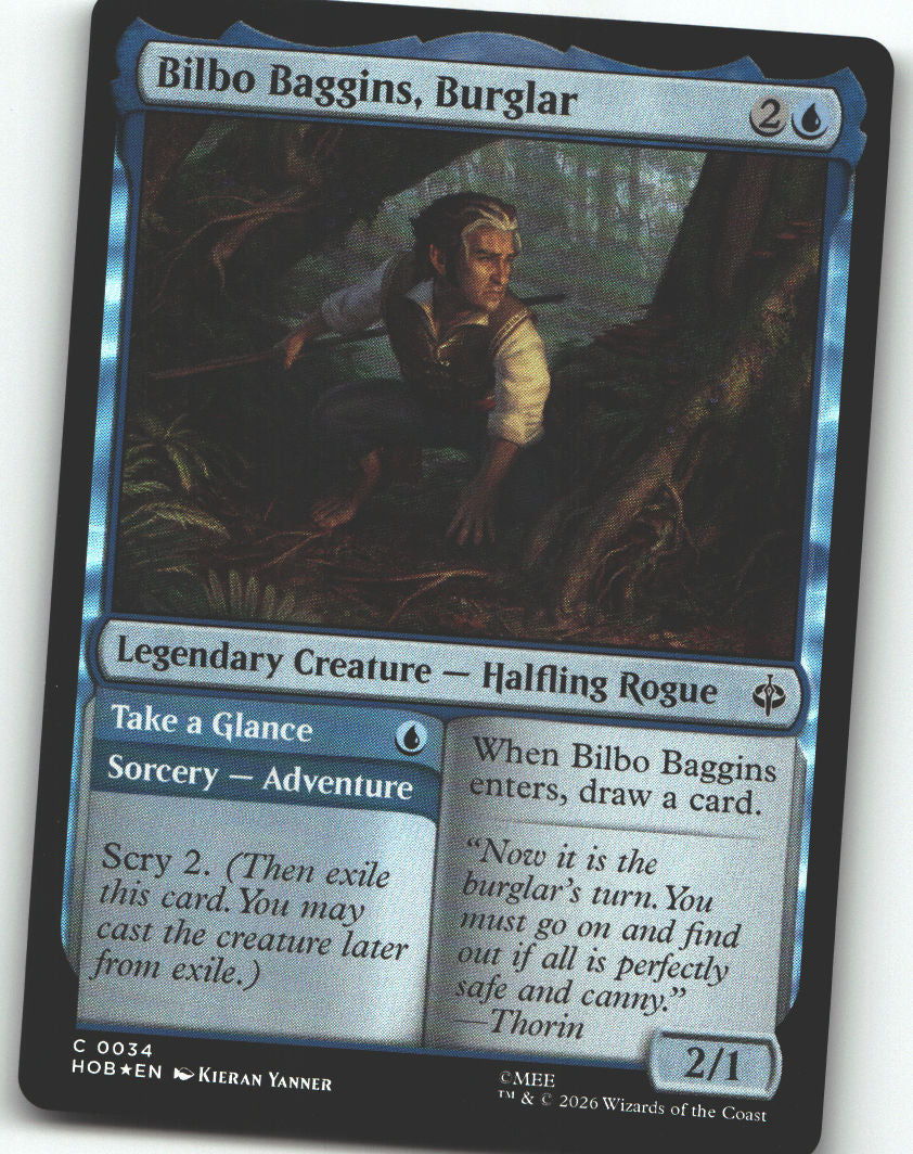 Bilbo Baggins, Burglar