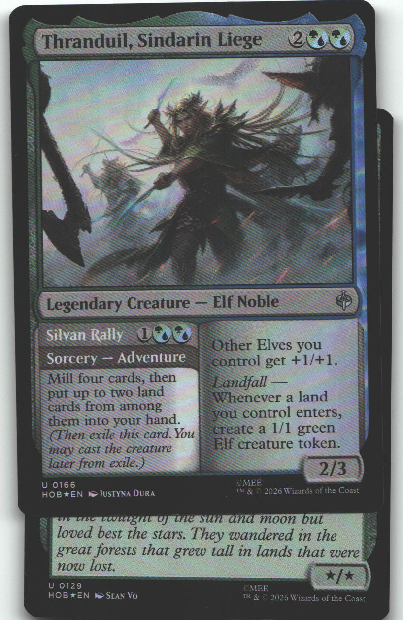 Thranduil, Sindarin Liege