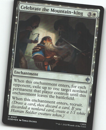 Celebrate the Mountain-king