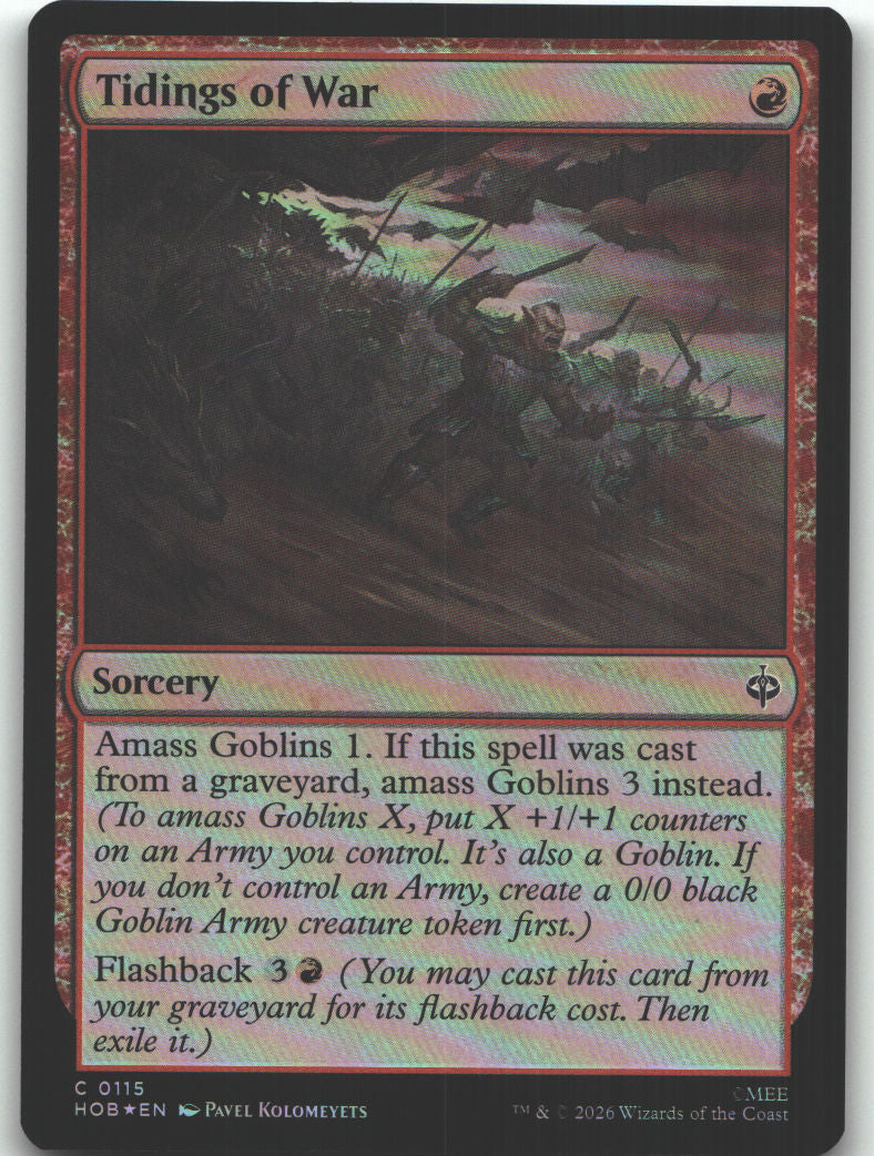 Tidings of War