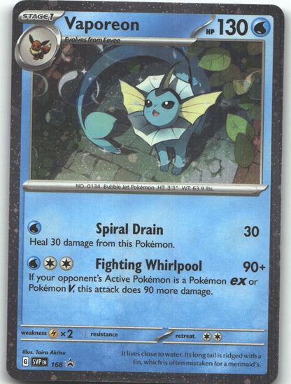 Vaporeon - 168 (Cosmos Holo)