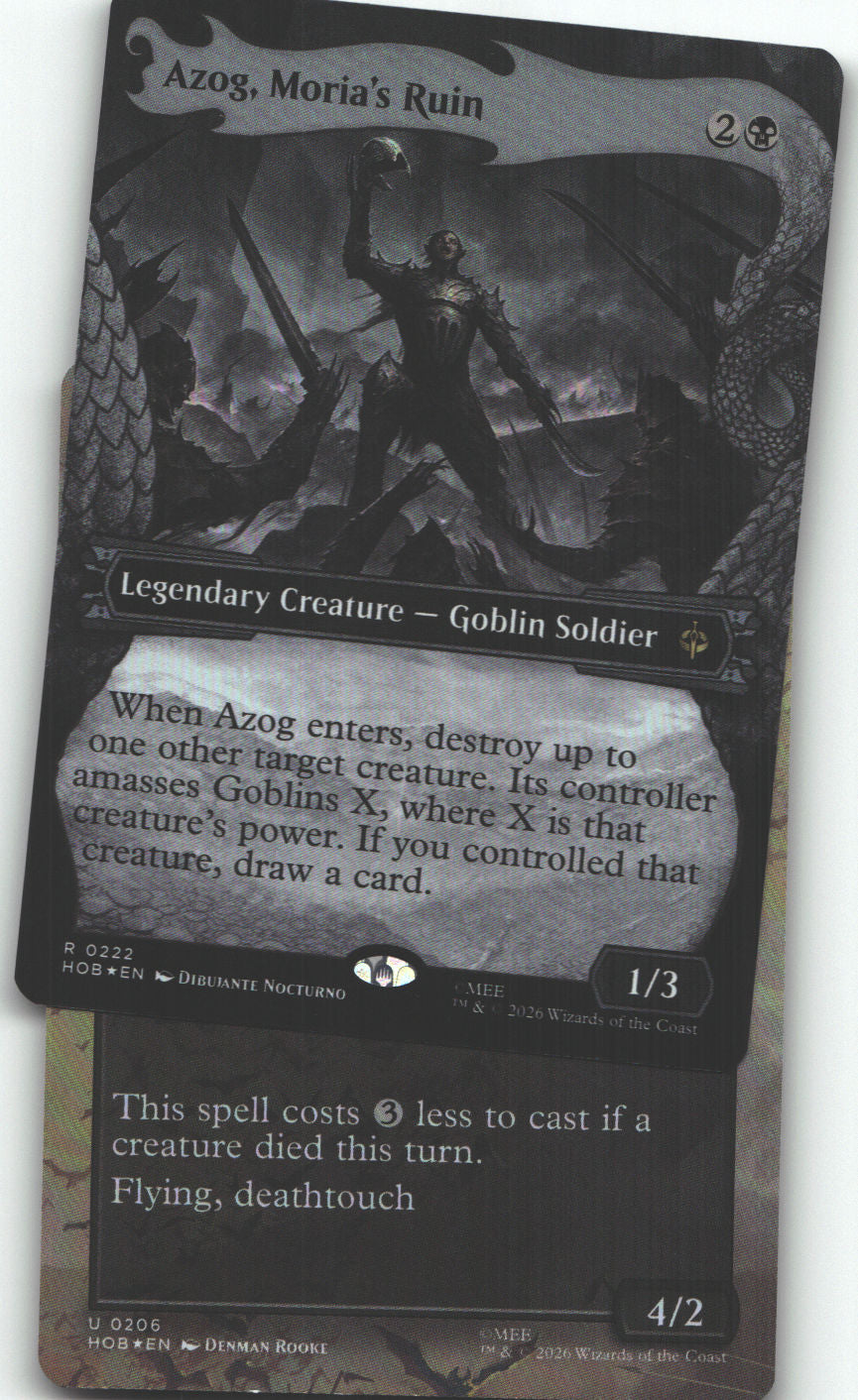 Azog, Moria's Ruin (Showcase) (Surge Foil)
