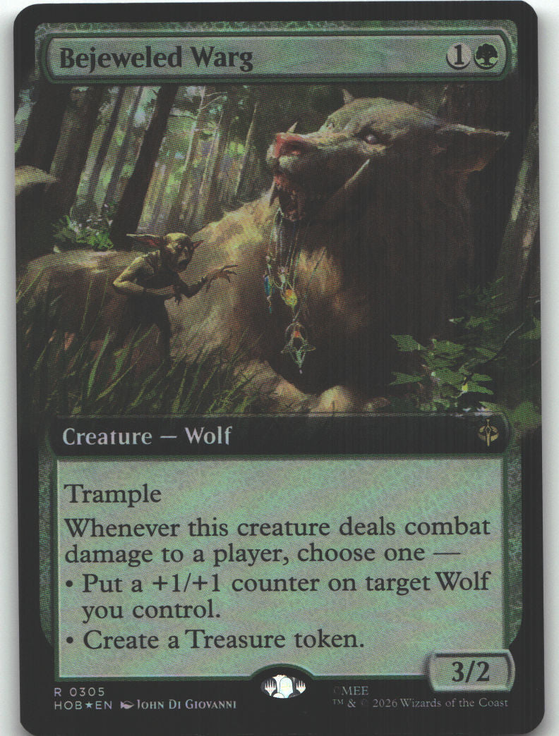 Bejeweled Warg (Extended Art)