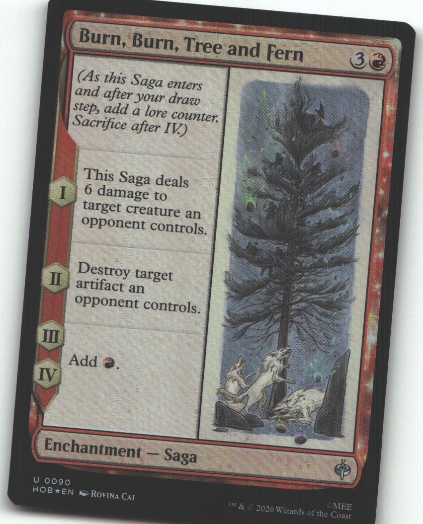 Burn, Burn, Tree and Fern