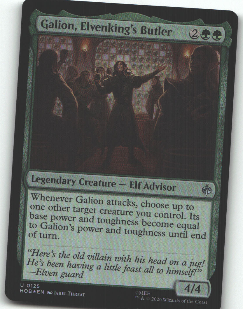 Galion, Elvenking's Butler