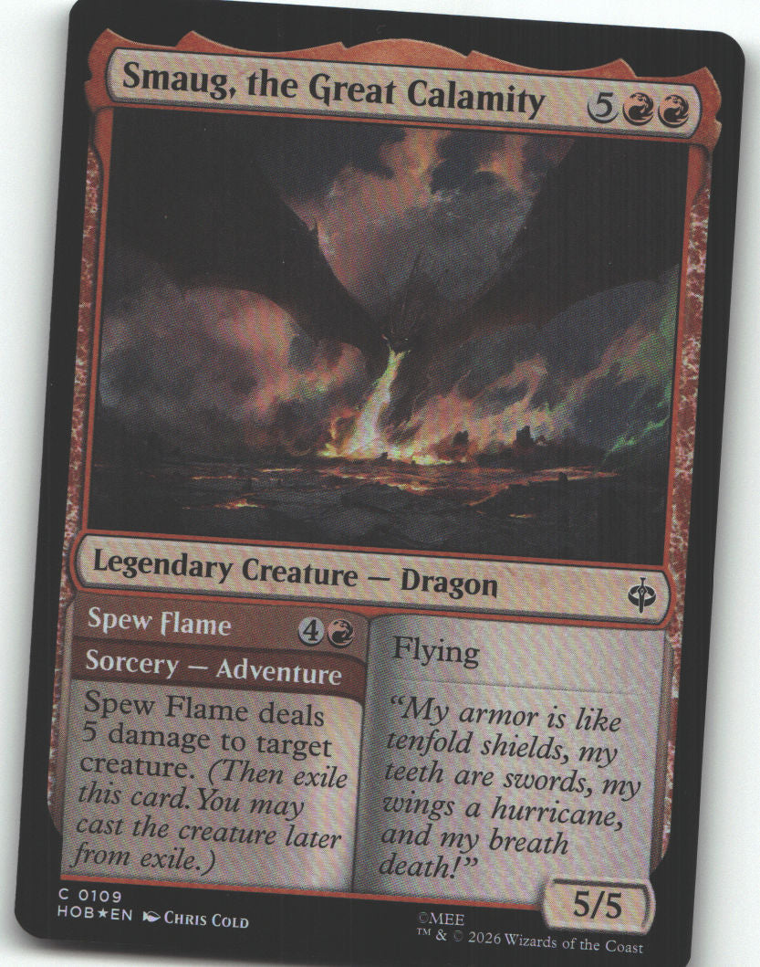 Smaug, the Great Calamity