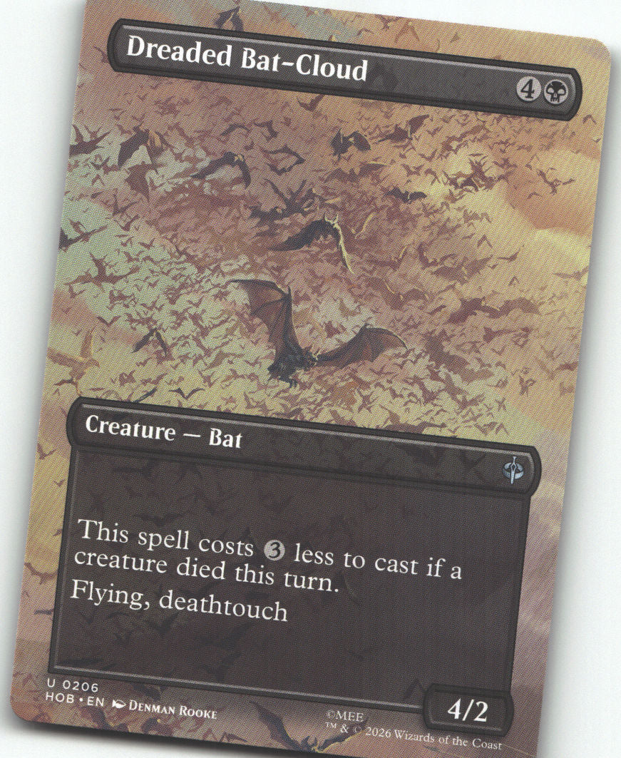Dreaded Bat-Cloud (Borderless)