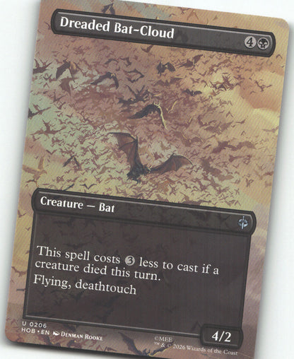 Dreaded Bat-Cloud (Borderless)
