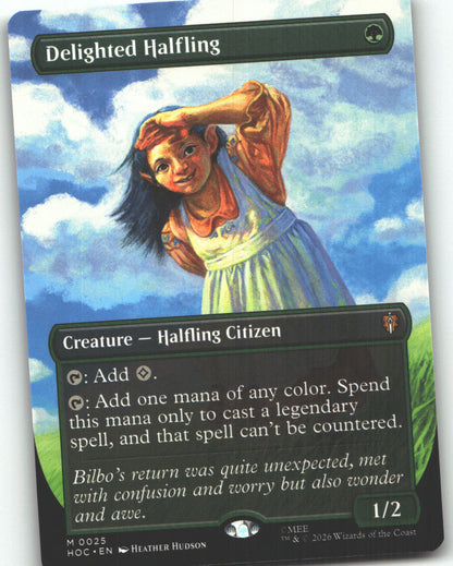 Delighted Halfling (Borderless)