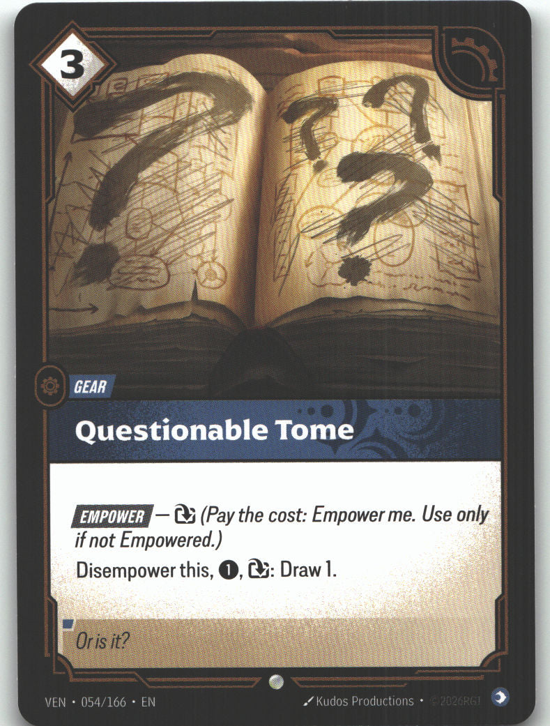 Questionable Tome
