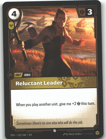 Reluctant Leader