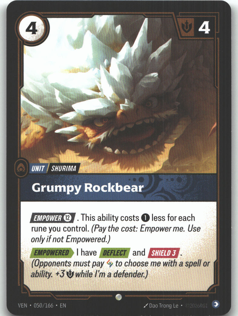Grumpy Rockbear