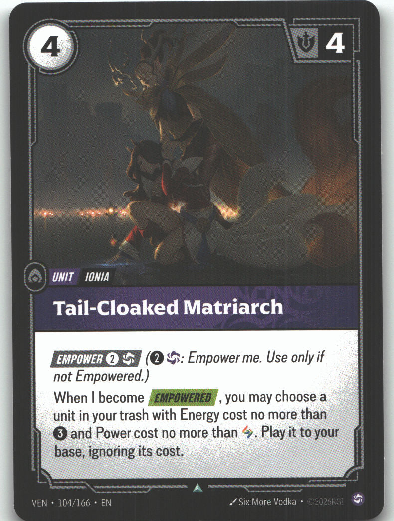 Tail-Cloaked Matriarch