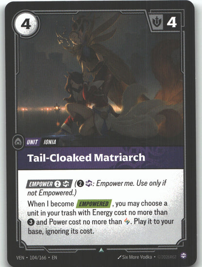 Tail-Cloaked Matriarch