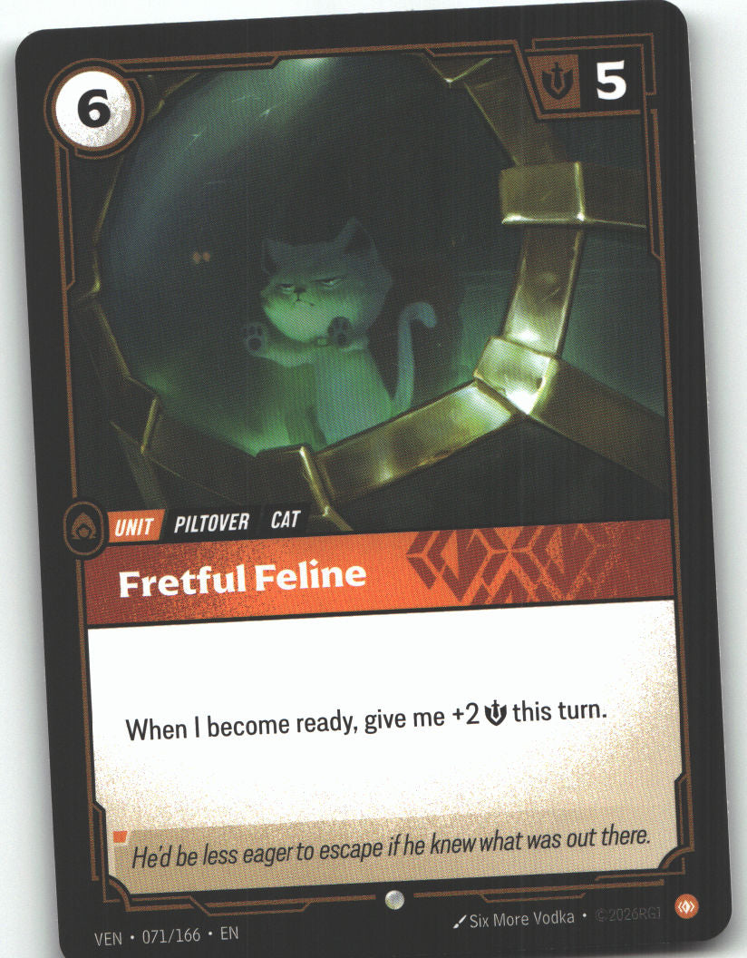 Fretful Feline