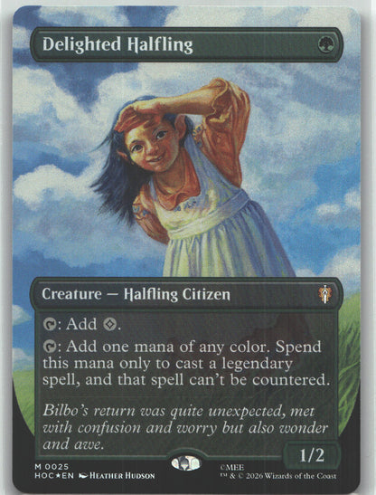 Delighted Halfling (Borderless)