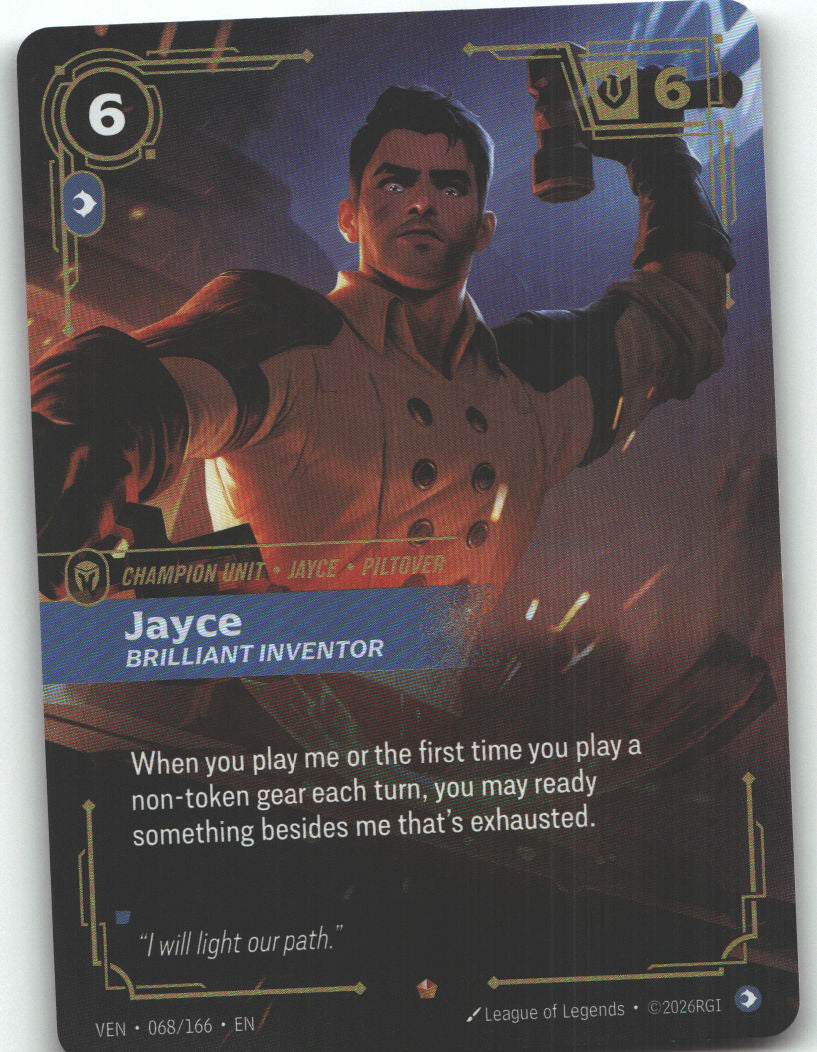 Jayce, Brilliant Inventor