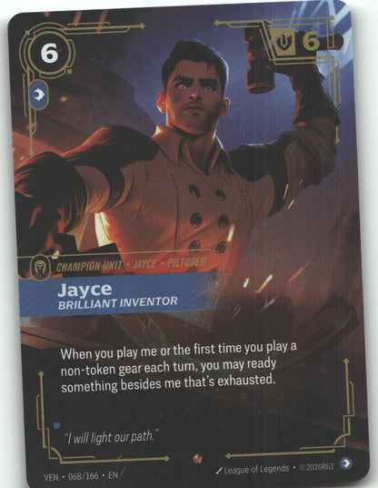 Jayce, Brilliant Inventor