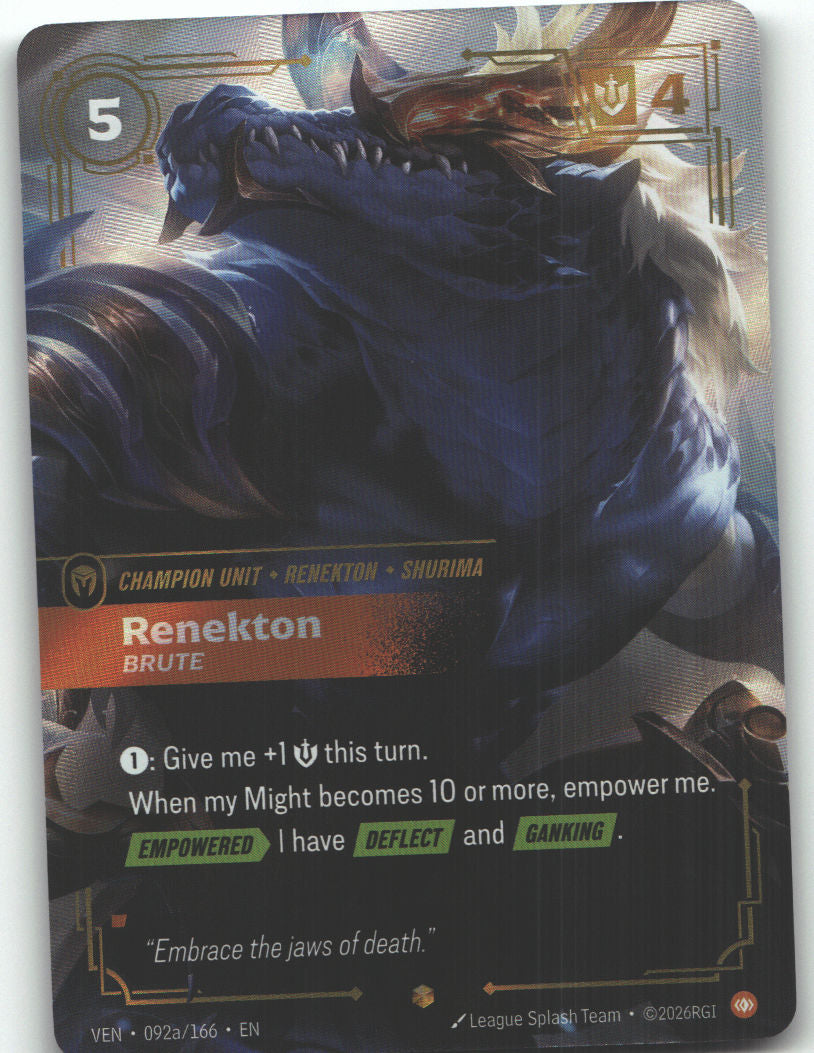 Renekton, Brute (Alternate Art)