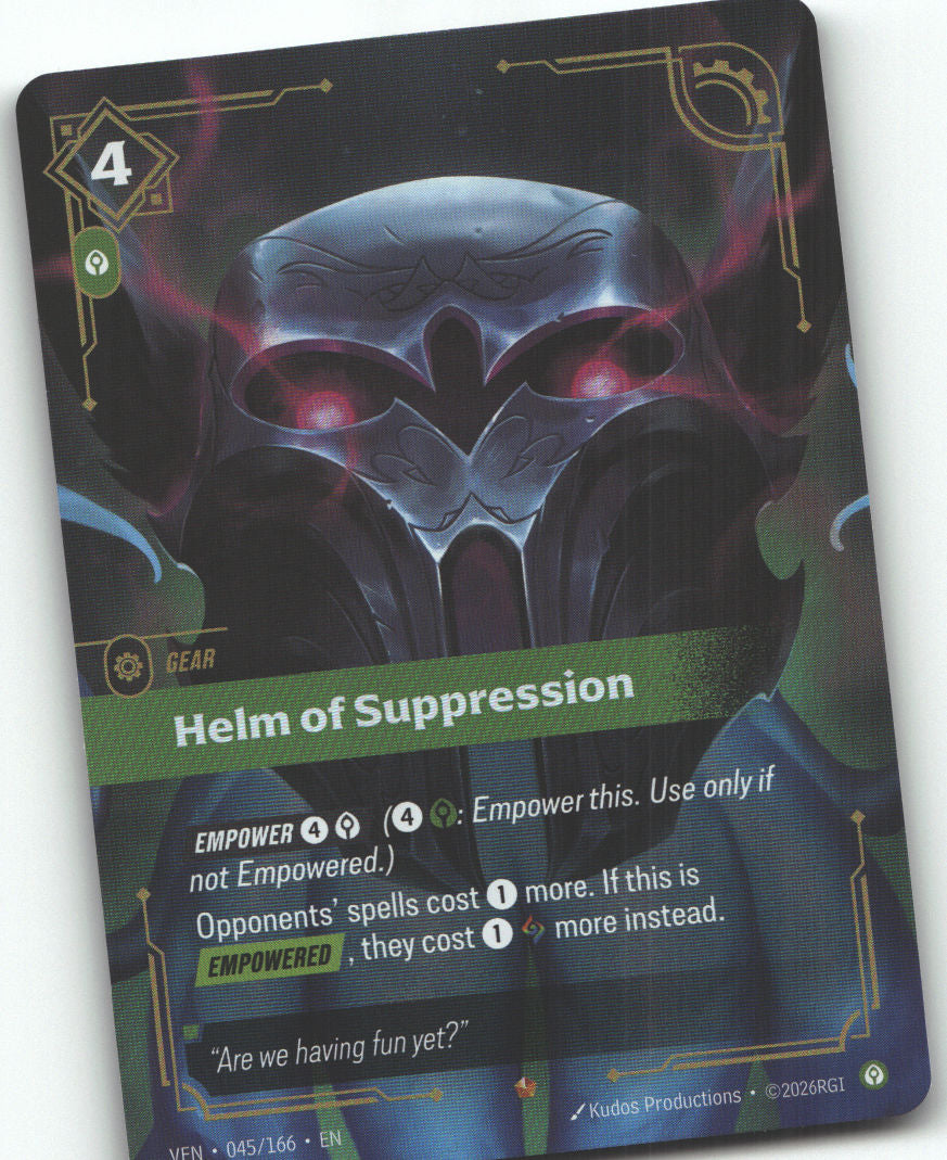 Helm of Suppression