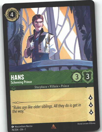 Hans - Scheming Prince