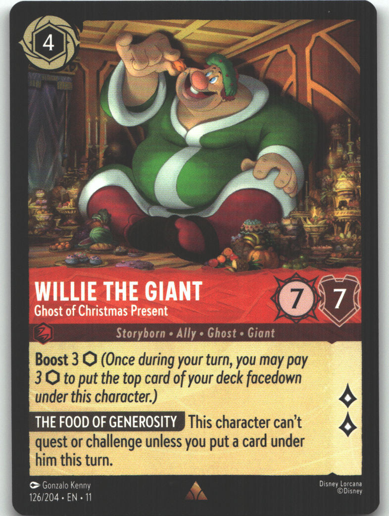 Willie the Giant - Ghost of Christmas Present