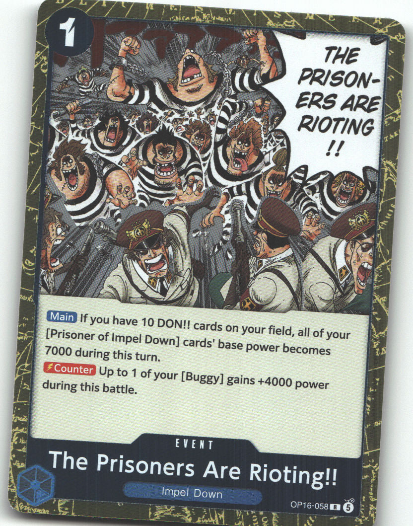The Prisoners Are Rioting!!