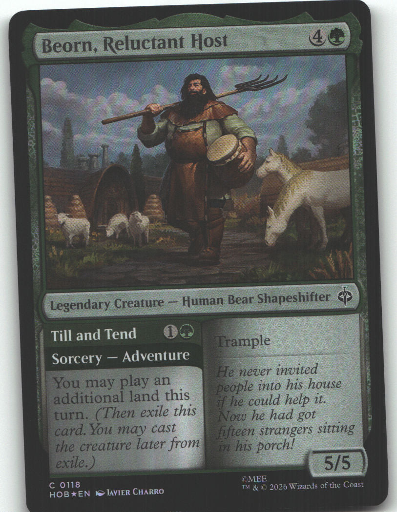 Beorn, Reluctant Host