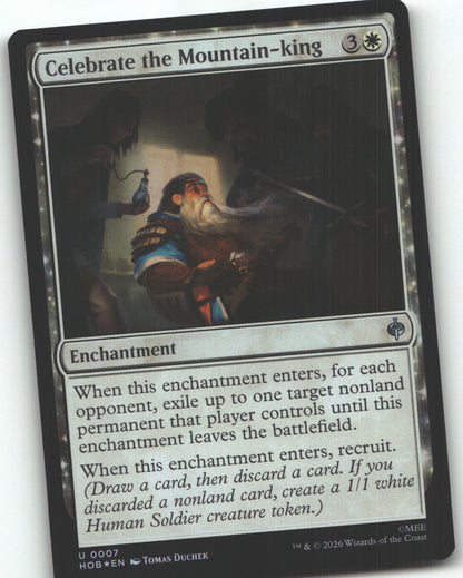 Celebrate the Mountain-king