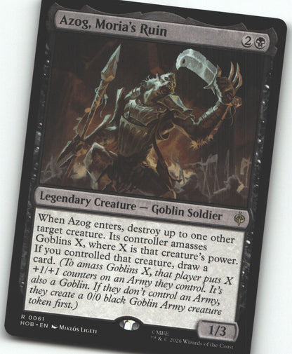Azog, Moria's Ruin