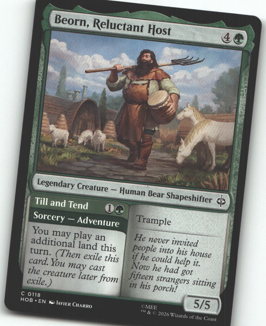Beorn, Reluctant Host