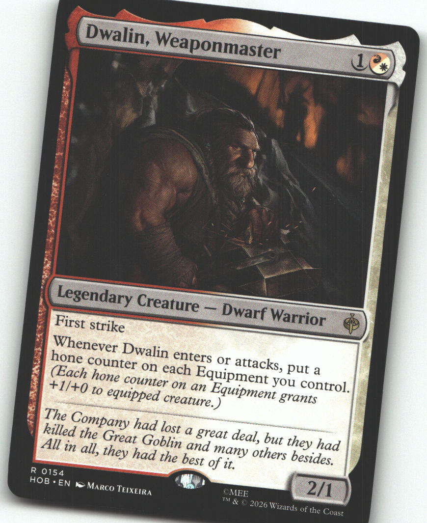 Dwalin, Weaponmaster