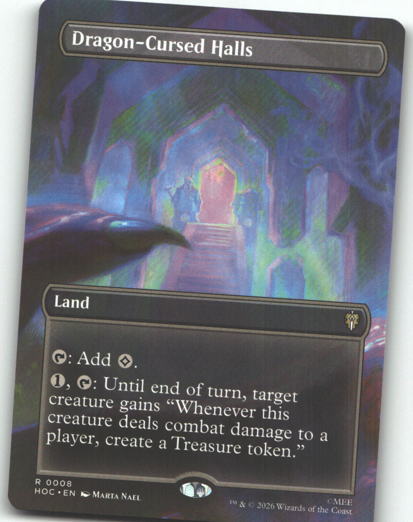 Dragon-Cursed Halls (Borderless)