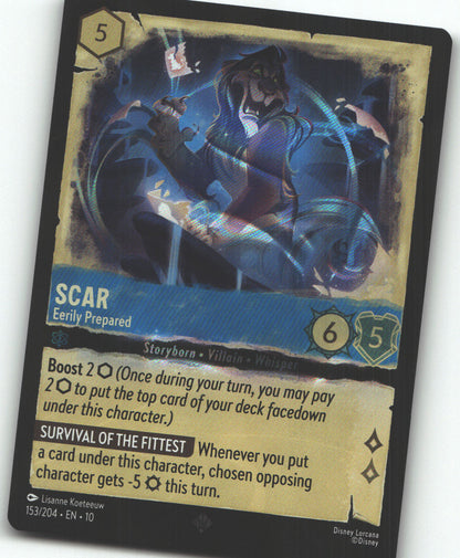 Scar - Eerily Prepared