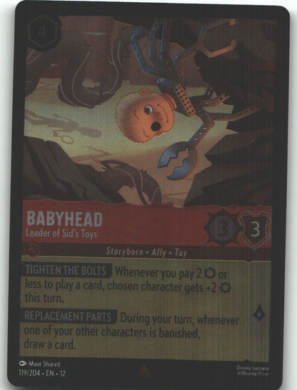 Babyhead - Leader of Sid's Toys