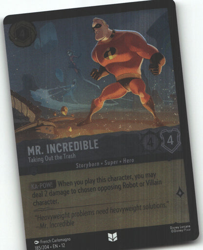 Mr. Incredible - Taking Out the Trash (Foil)