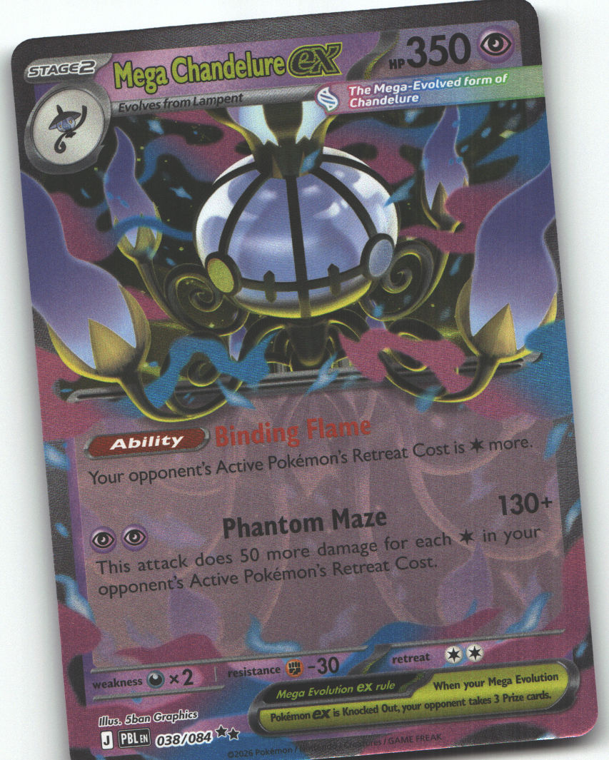 Mega Chandelure ex - 038/084