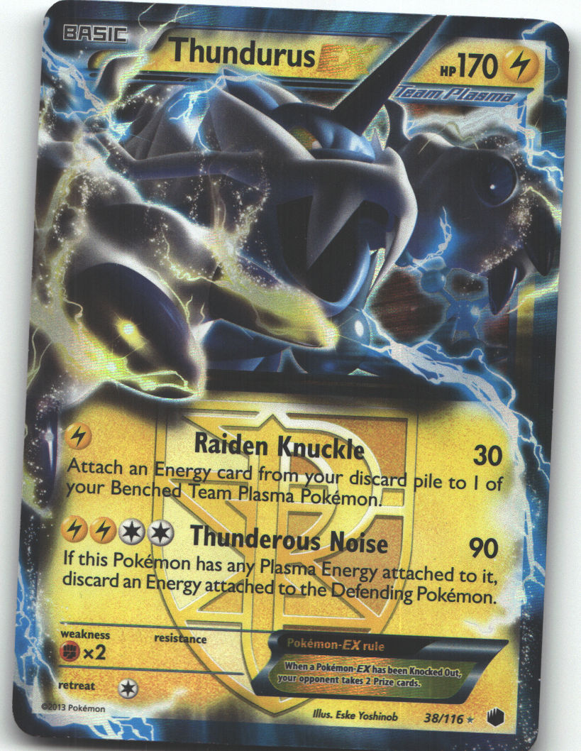 Thundurus EX (Team Plasma)