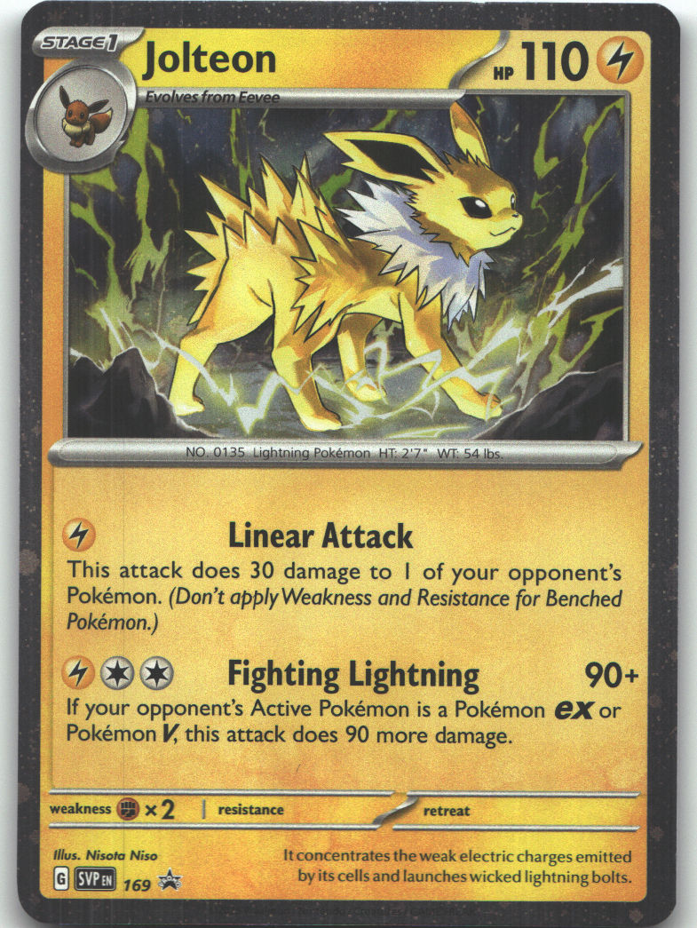 Jolteon - 169 (Cosmos Holo)