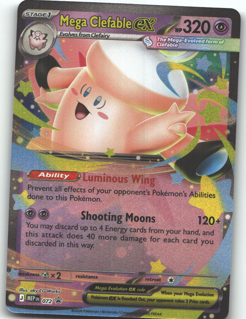 Mega Clefable ex - 072