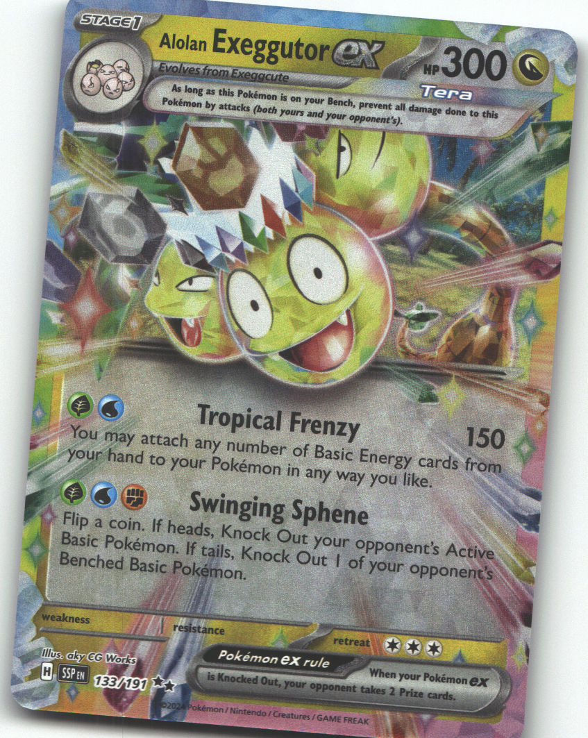 Alolan Exeggutor ex - 133/191