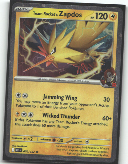 Team Rocket's Zapdos