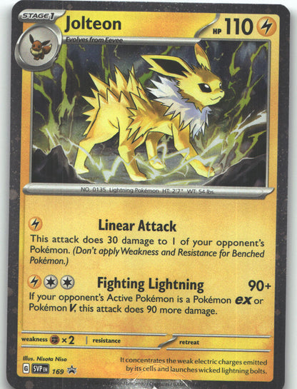 Jolteon - 169 (Cosmos Holo)