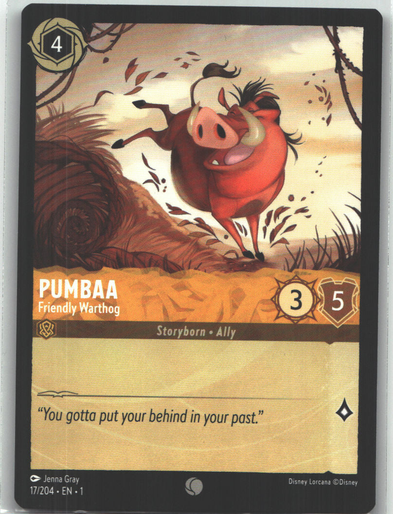 Pumbaa - Friendly Warthog