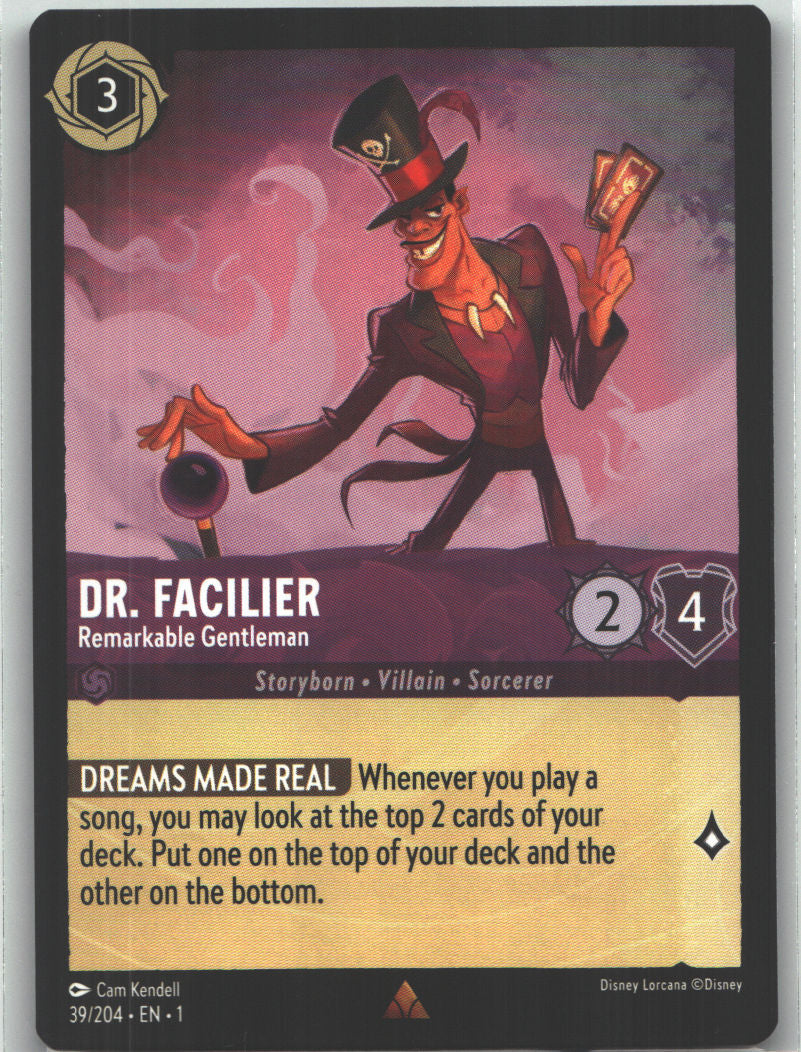 Dr. Facilier - Remarkable Gentleman