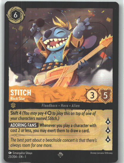 Stitch - Rock Star