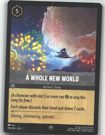 A Whole New World
